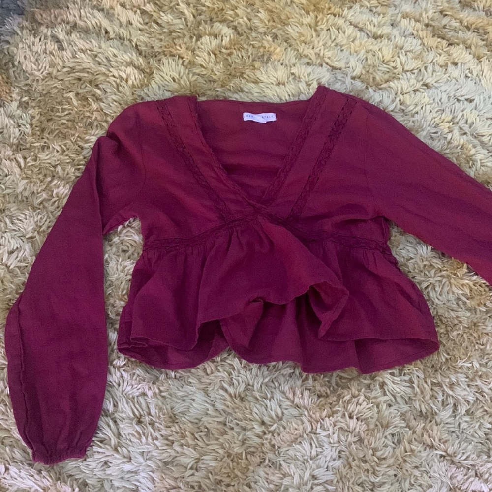 Ruffle top